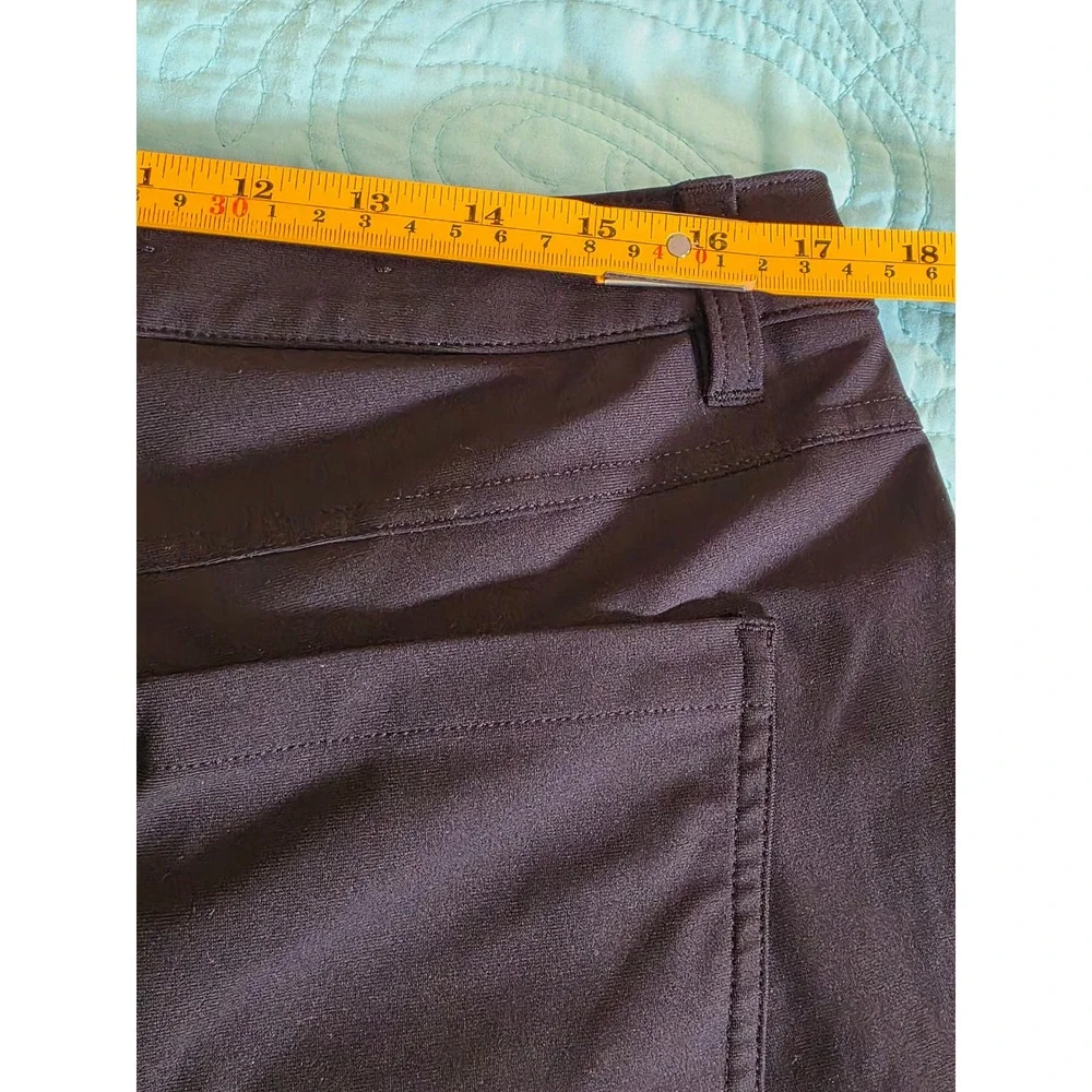 Lululemon ABC Trouser Slim‎ Fit Black Mens 34 LM5ADES 26